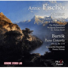 莫札特、巴爾托克：鋼琴協奏曲 (安妮 費雪) Annie Fischer, F. Fricsay / Mozart & Bartok: Piano Concertos